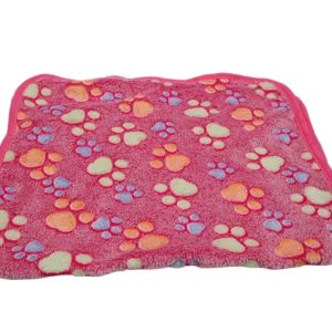 Handdoek | 70x50 cm | Fleece | Roze - Afbeelding 1