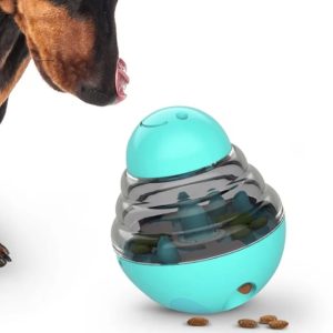 Interactief honden voerbak | ei vorm | met snackdispenser