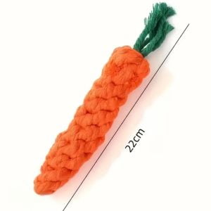 Tandflos voor Honden| vorm Wortel | 22cm