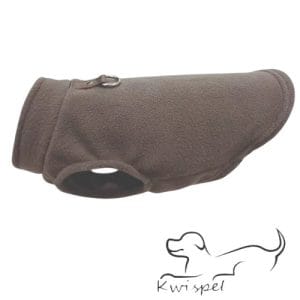Honden fleece vest | Pullover | Bruin | GOED METEN VOORDAT U BESTELD !