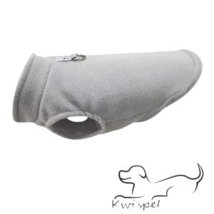 Honden Fleece vest | Pullover | Grijs | GOED METEN VOORDAT U BESTELD !